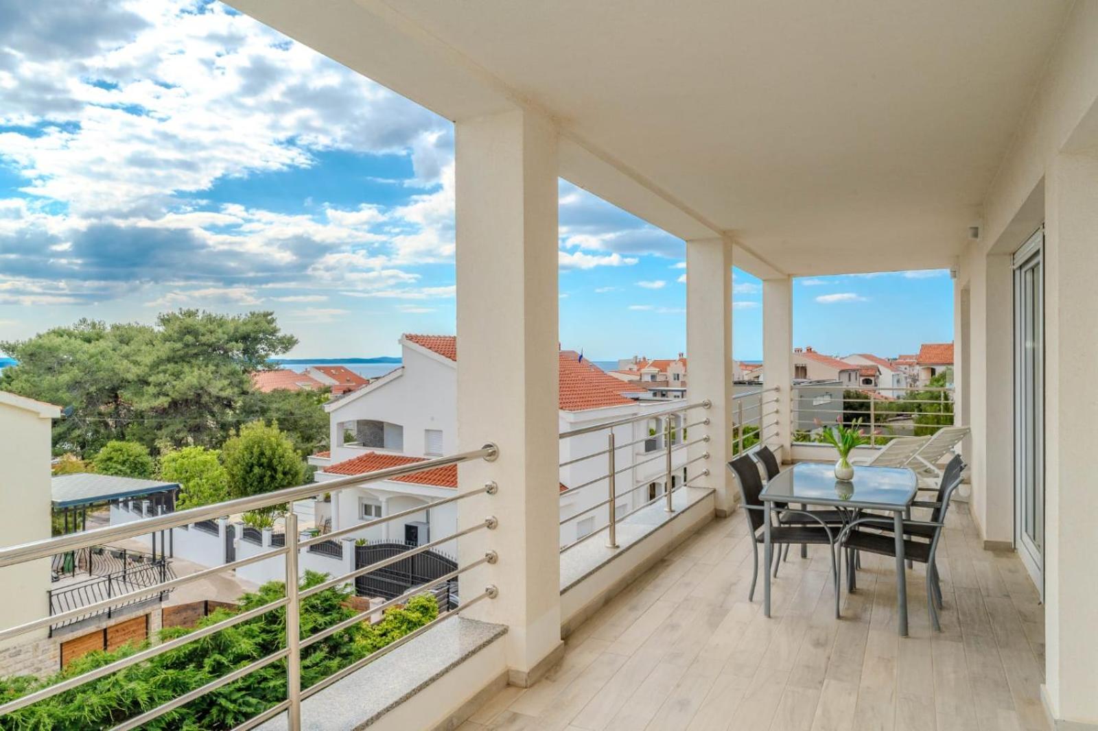 Apartment Deluxe Villa Carlotta Zadar Exterior foto