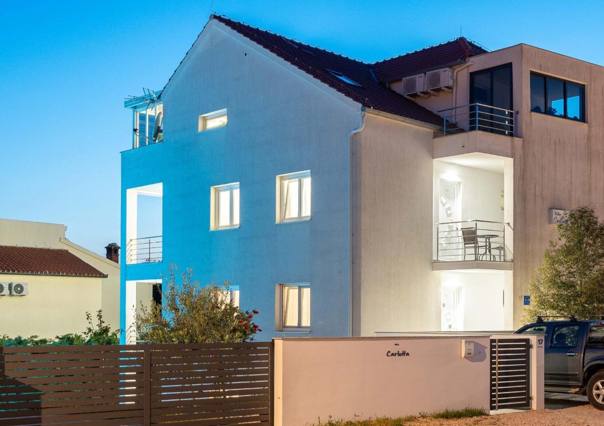 Apartment Deluxe Villa Carlotta Zadar Exterior foto